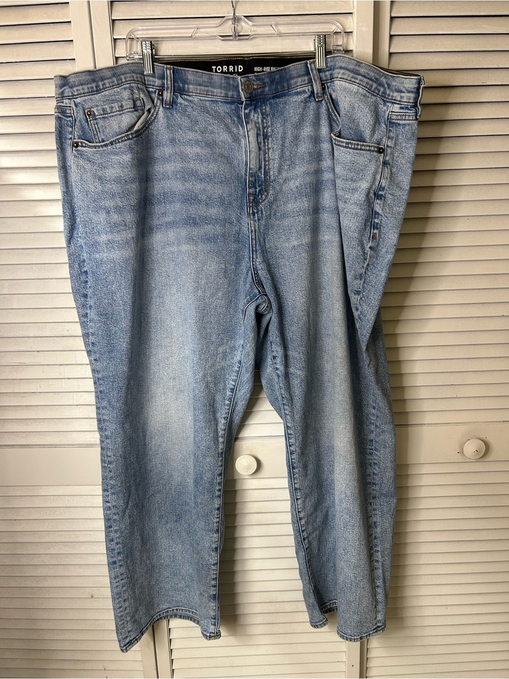torrid High Rise Baggy Straight Jeans - Size 24S